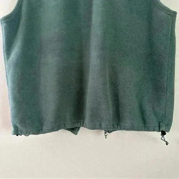 Cabela’s Vest Women’s Size XL Full Zip Fleece Zippered Pockets Green - Picture 11 of 14